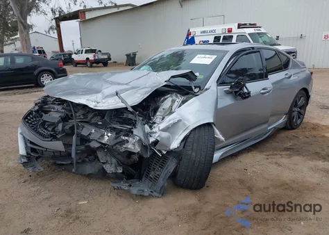 2021 Acura Tlx A-Spec Package z USA, uszkodzony, nr VIN 19UUB5F56MA012408